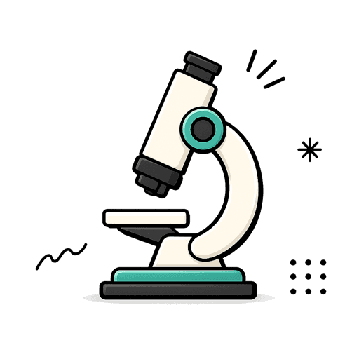 Ilustración de experimentos y ciencia para niños