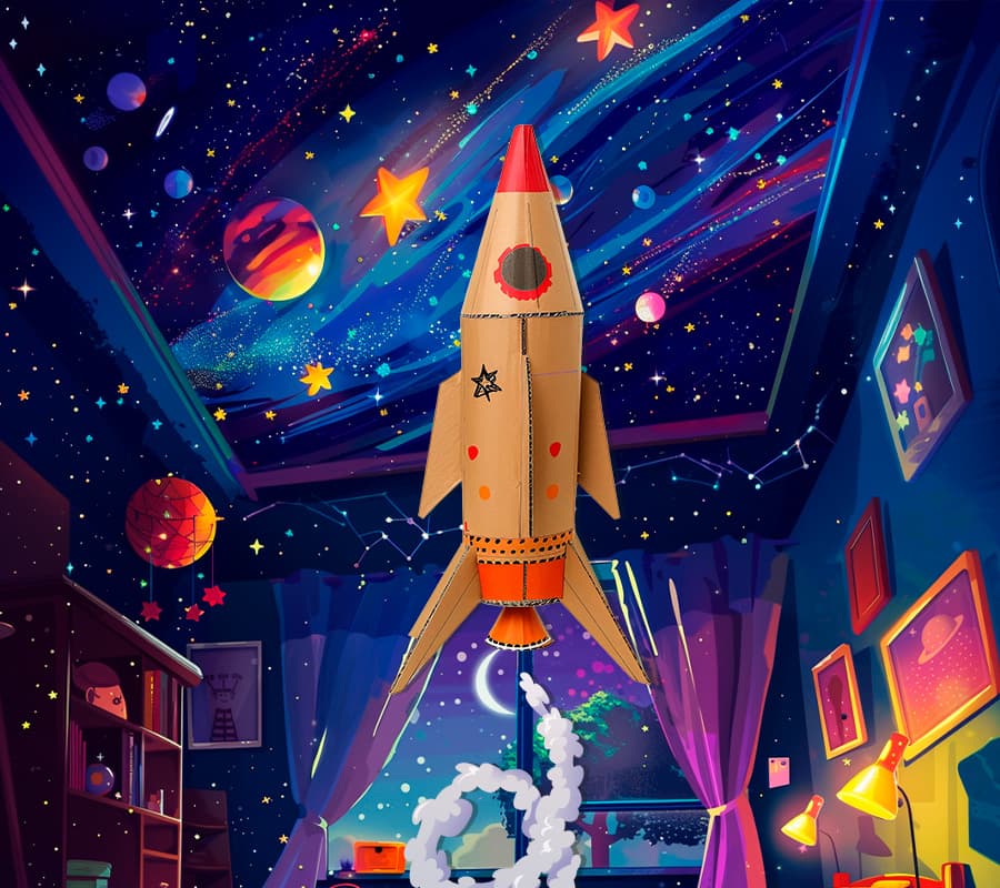 Alba y Coco exploran el planeta Mercurio