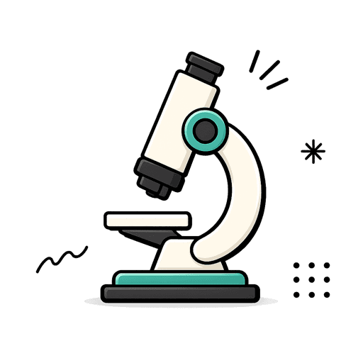 Ilustración de experimentos y ciencia para niños