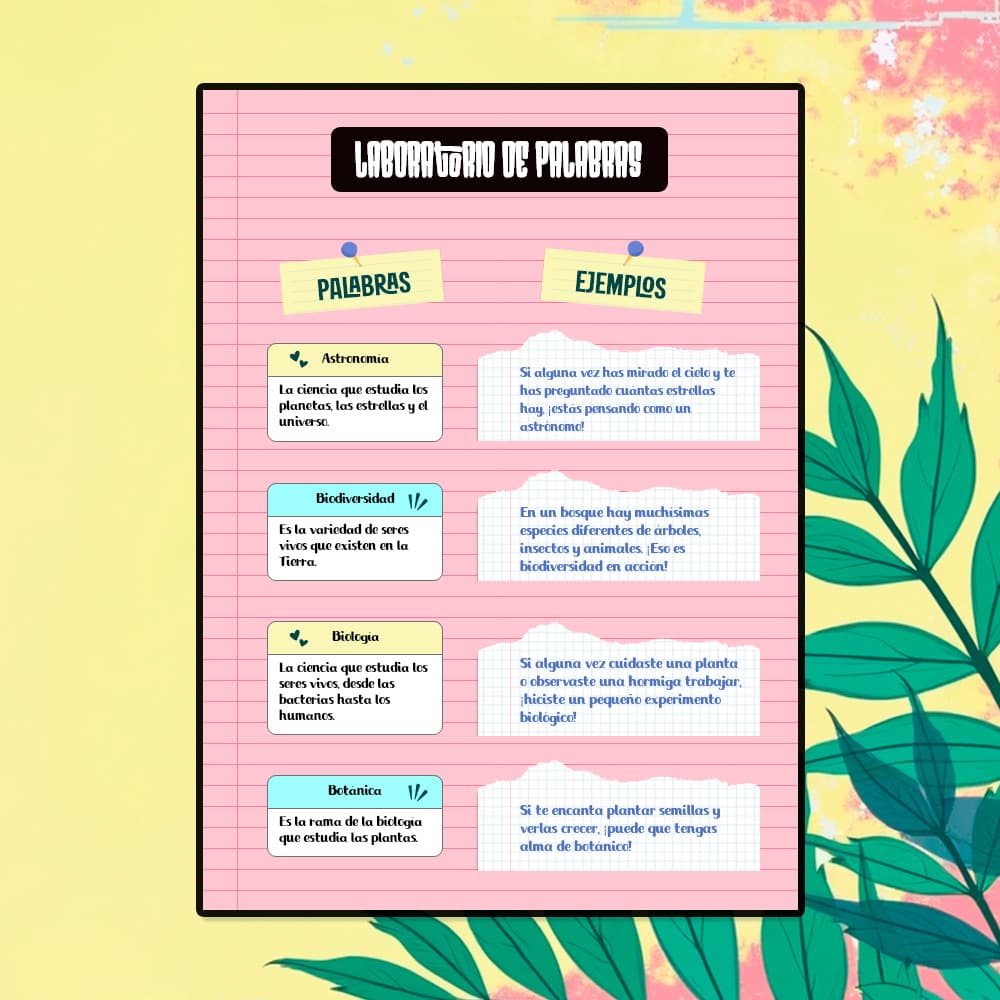 Cuento «La planta que no crecía»