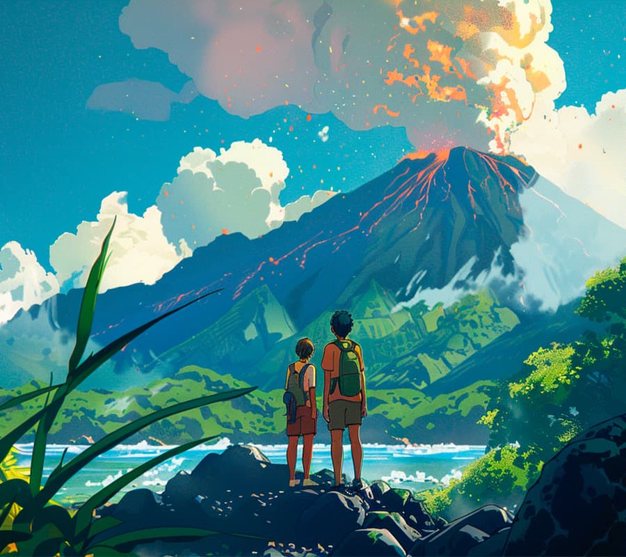 Un volcán dormido antes de despertar