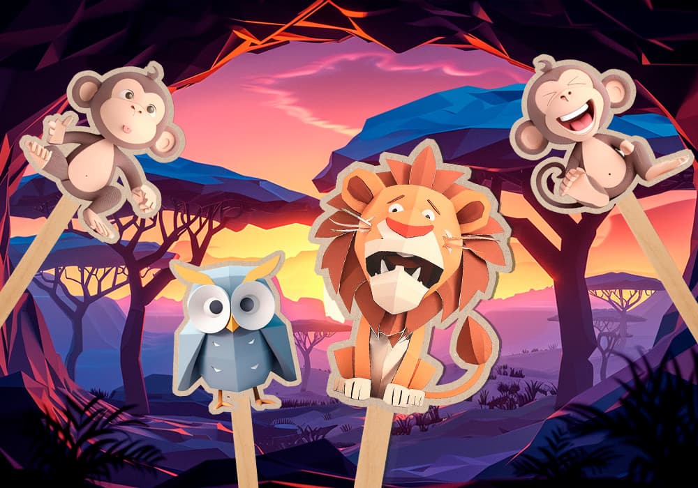 Portada del videocuento El león que perdió su rugido