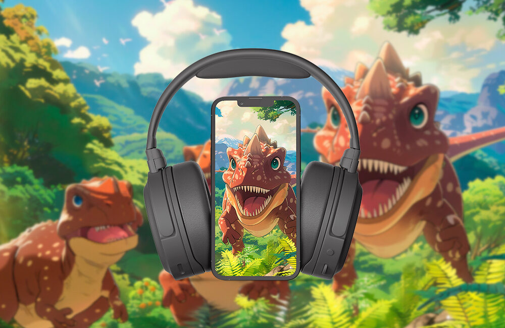 Audiocuento – Aventura entre Dinosaurios