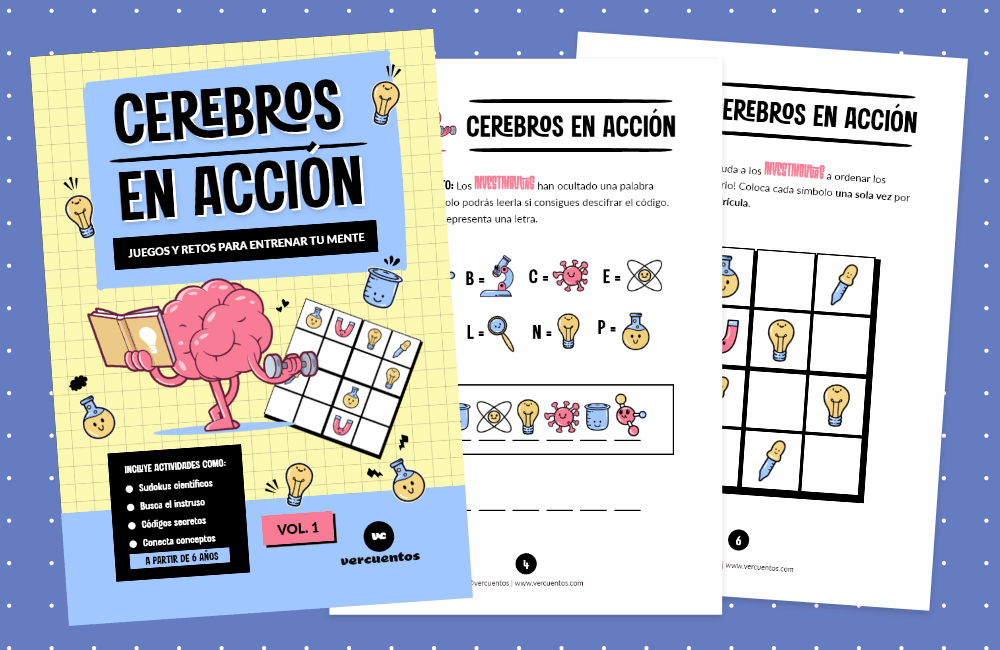 Cerebros en Acción: juegos y actividades científicas para despertar mentes brillantes