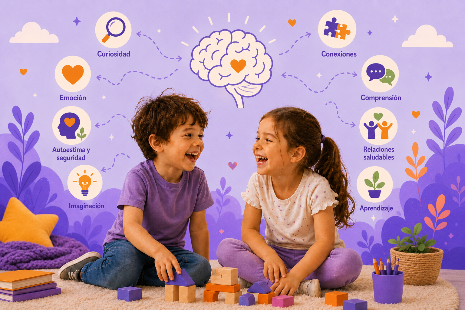 Niño participando en una actividad de aprendizaje